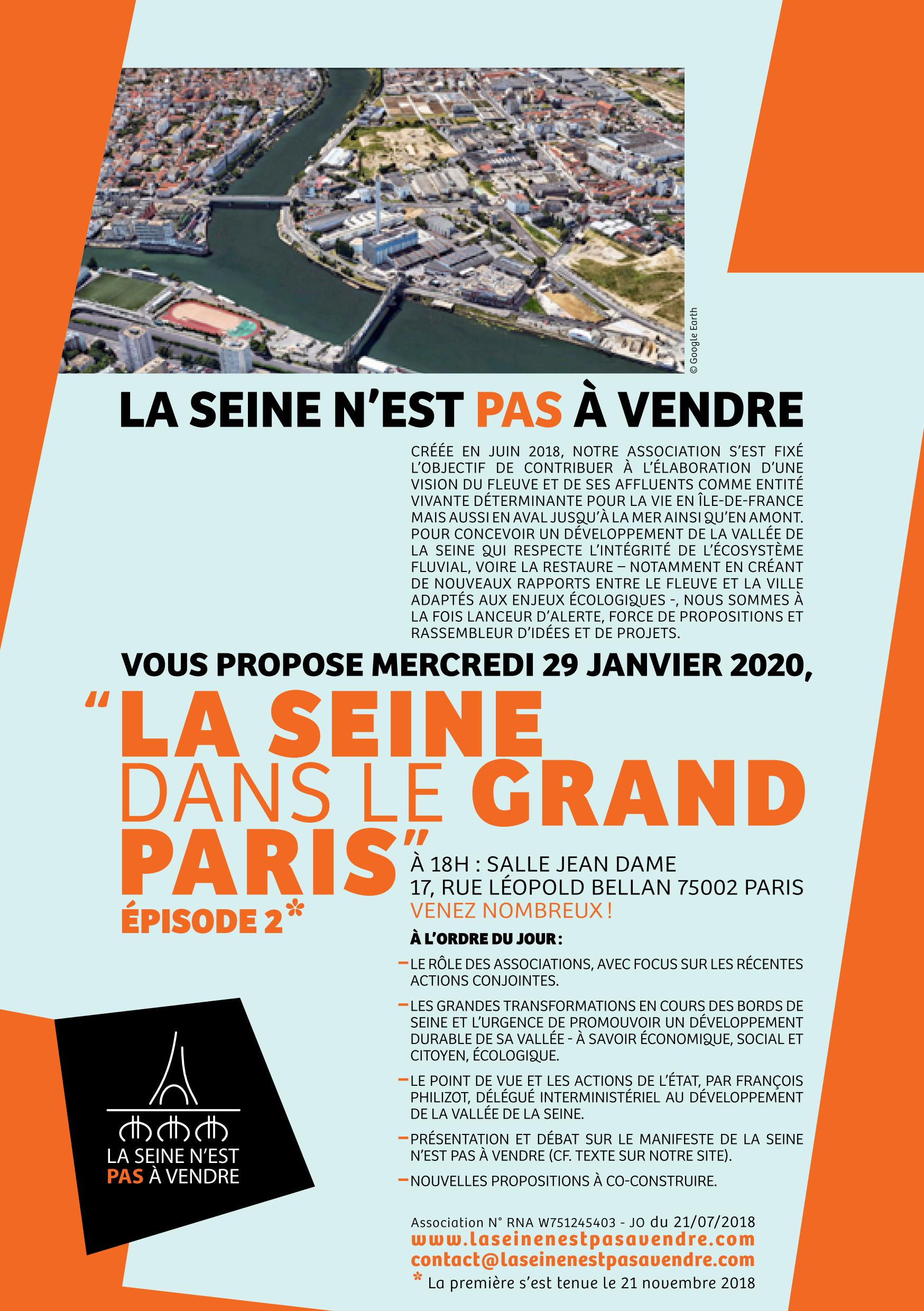 Read more about the article Soirée La Seine dans le grand Paris