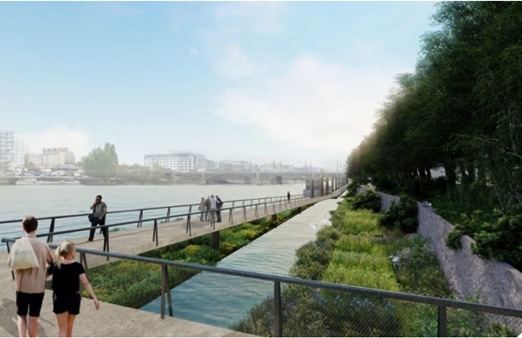 Read more about the article Avis d’Environnement 92 sur le projet d’aménagement d’une « promenade bleue » entre le pont d’Asnières et le pont de Clichy à Asnières-sur-Seine (92)